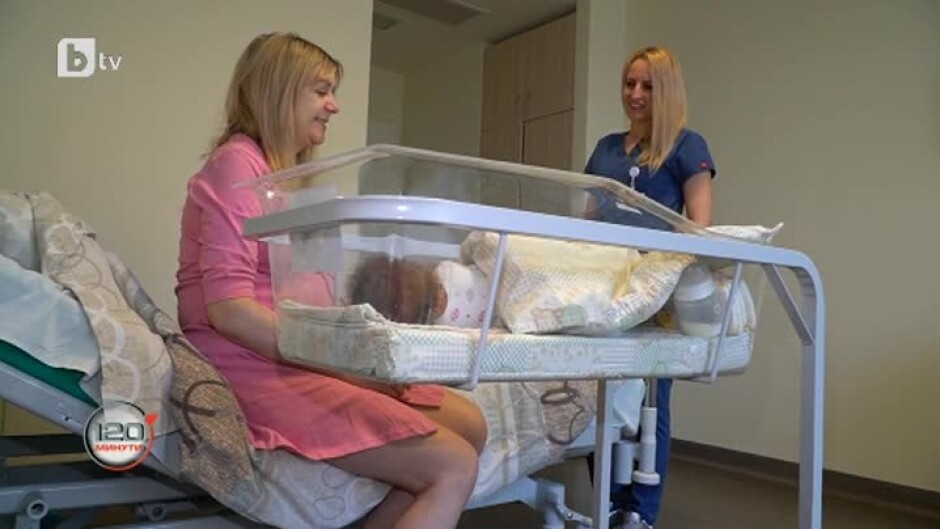 Първо бебе на украинска бежанка се роди в Пловдив