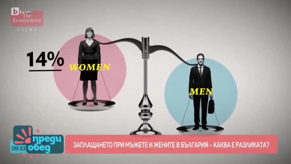 Днес всички говорят за... заплащането при мъжете и жените в България