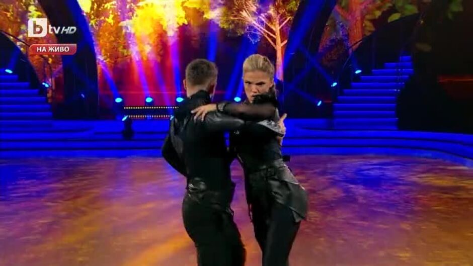 DARA и Димитър Георгиев-Джими танцуват пасо добле от "Игрите на глада"