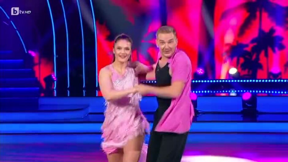 Ивет Горанова и Тодор Атанасов танцуват салса