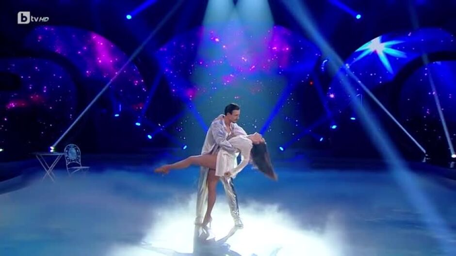 Виктор Стоянов и Михаела Павлова танцуват румба по песента “Don’t Want To Miss a Thing”