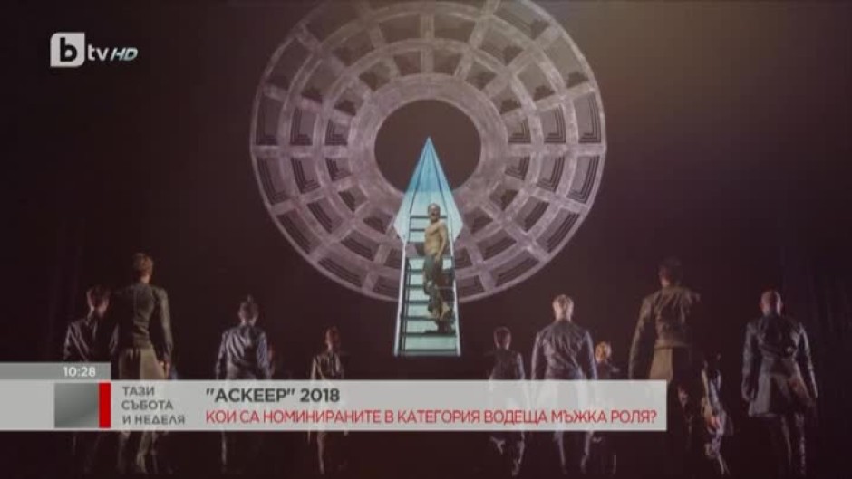 Деян Донков, Юлиан Вергов и Захари Бахаров - номинирани за "Аскеер" 2018