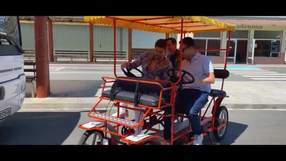 "Влез в сериала": Как се кара рикша?