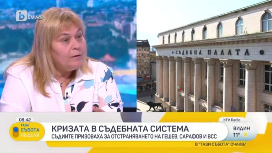 Татяна Жилова: Конфликтът между Гешев и Сарафов не е между приятели, има война между институциите