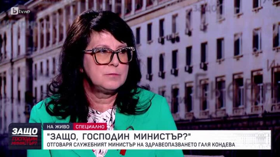 Защо, господин министър?: Гост е Галя Кондева
