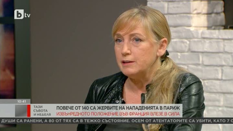 Елена Йончева: Това, което се случи вчера е продължение на случилото се в „Шарли Ебдо”