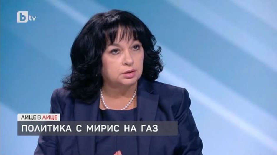 Теменужка Петрова: Политиката на правителството е насочена към диверсифициране на източниците на природен газ