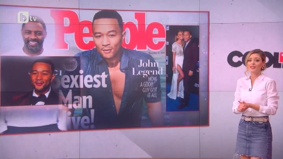 Джон Леджънд стана най-сексапилният мъж за 2019 година