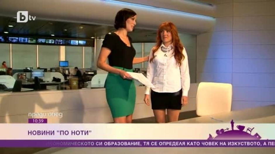 Какъв е пътят от музикалната сцена до студиото на новините на bTV на участничката от "Гласът на България" Венеция Нецова?