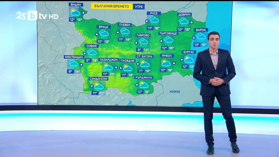 Времето - Късна емисия - 17.10.2025