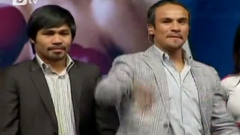 Бокс: Пакиао и Маркес рекламират двубоя си в Мексико
