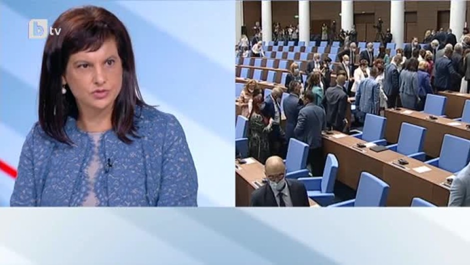 Даниела Дариткова: Имаме 127 гласа от ВМРО, НФСБ, „Воля“ и независими