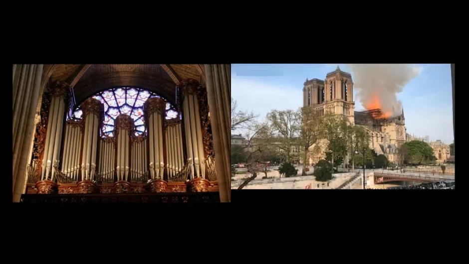 Спасиха органа в Катедралата „Нотр Дам” в Париж