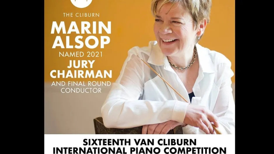 Диригентката Марин Алсоп оглавява конкурса „Ван Клайбърн“ 