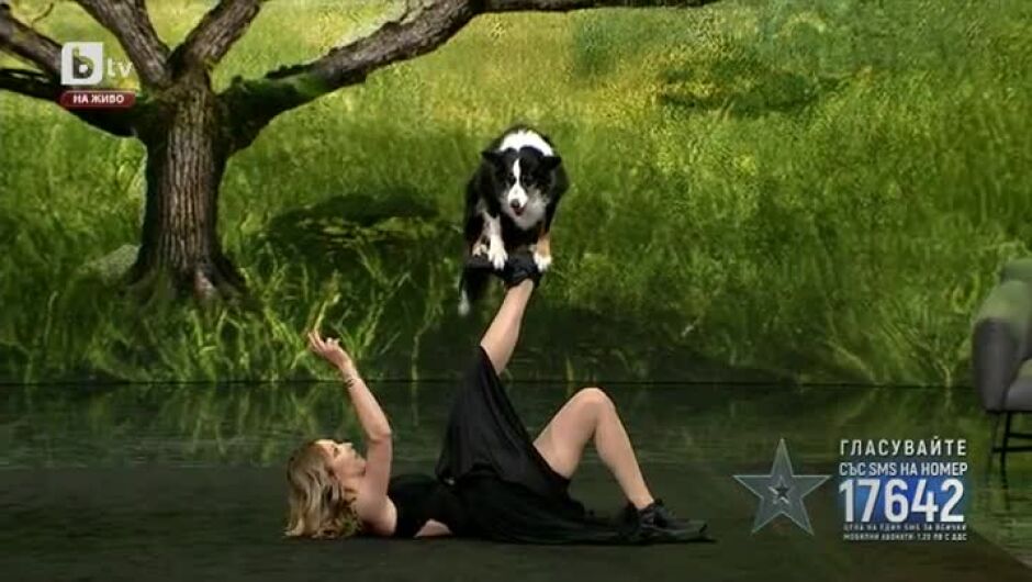 "България търси талант": Украинката Дария Иванцова и кучето Мери Шейн, които стигнаха до финала (ВИДЕО)