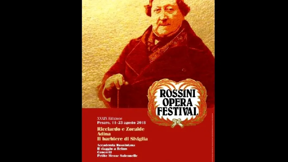 Фестивалът в Пезаро отбелязва 150 години от кончината на Джоакино Росини