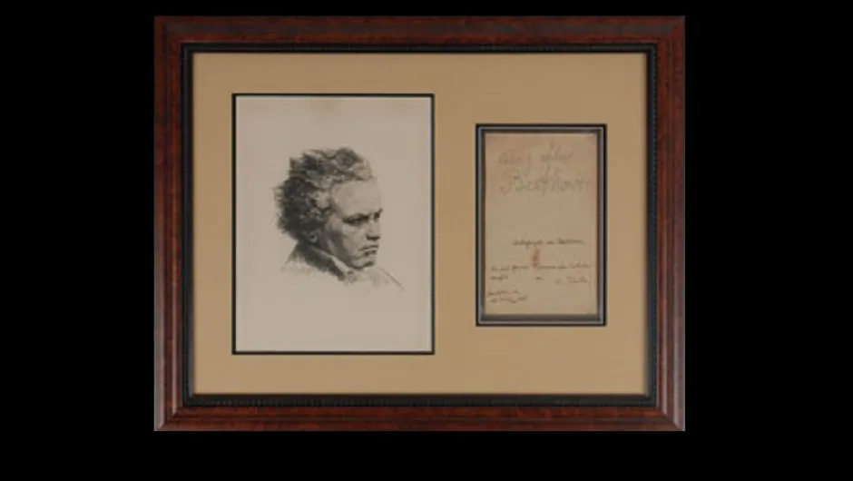 Автограф от Бетовен- перфектният коледен подарък
