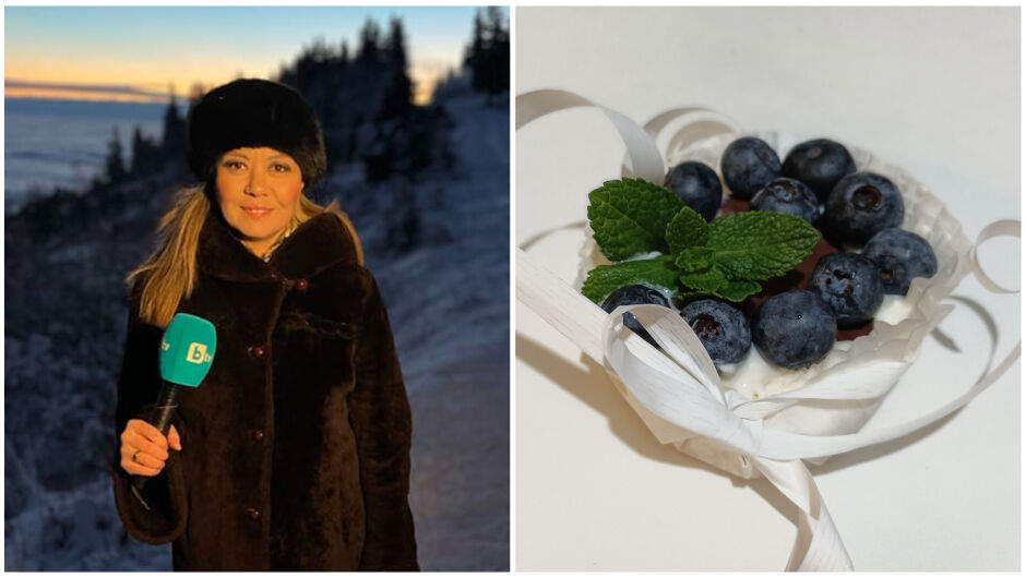Коледният чийзкейк с горски плодове на Станислава Цалова (РЕЦЕПТА + СНИМКИ)