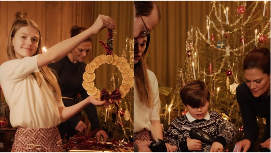 Като кралете! Редки снимки издадоха как ще изглежда дворецът в Швеция за Коледа (СНИМКИ+ВИДЕО)