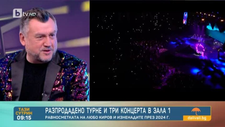 Любо Киров за изминаващата 2023 г.: Господ ми пропомня понякога, че обича всички едновременно и еднакво!