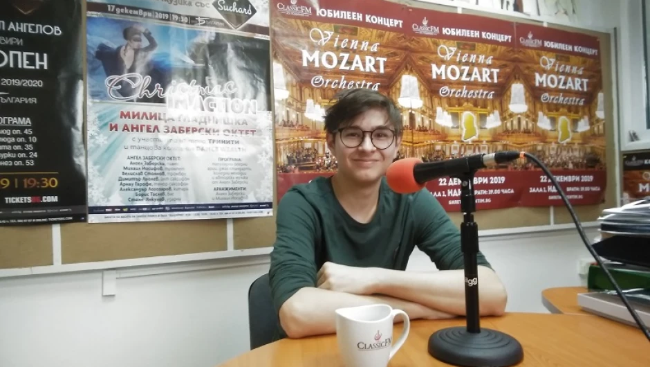 Максим Цеков – младият Паганини от „Цигулар на дявола“ с първи рецитал в София