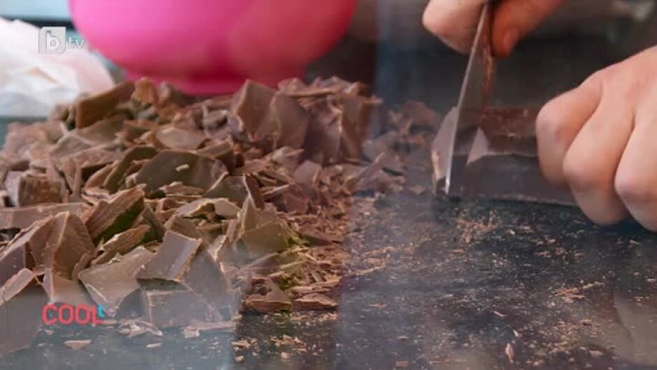Как да си направим шоколадови бонбони от дюлева ракия и шарена сол (ВИДЕО)