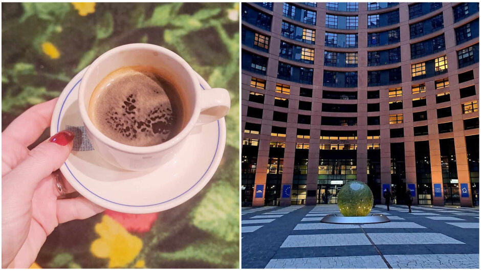 Колко струва едно кафе в Европарламента? (СНИМКИ+ВИДЕО)