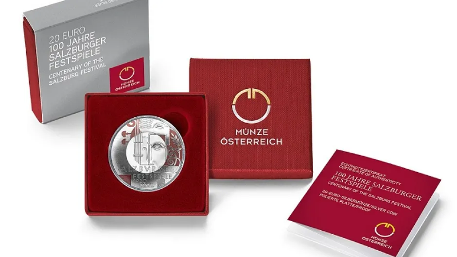 Юбилейна монета за 100-годишнината на Залцбургския фестивал