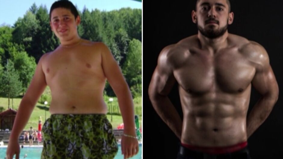 Вдъхновяващият Страхил Иванов – от 100-килограмов младеж до фитнес гуру