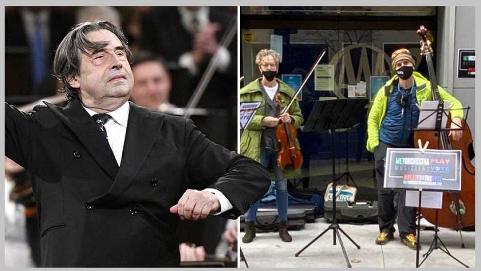 Рикардо Мути защити оркестрантите от Метрополитън опера