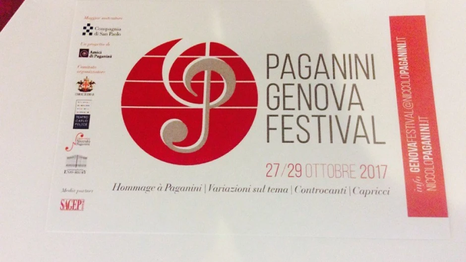 Първи фестивал на Паганини в Генуа