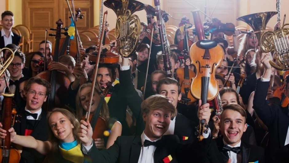 Младежки оркестри от Украйна и Германия свирят заедно