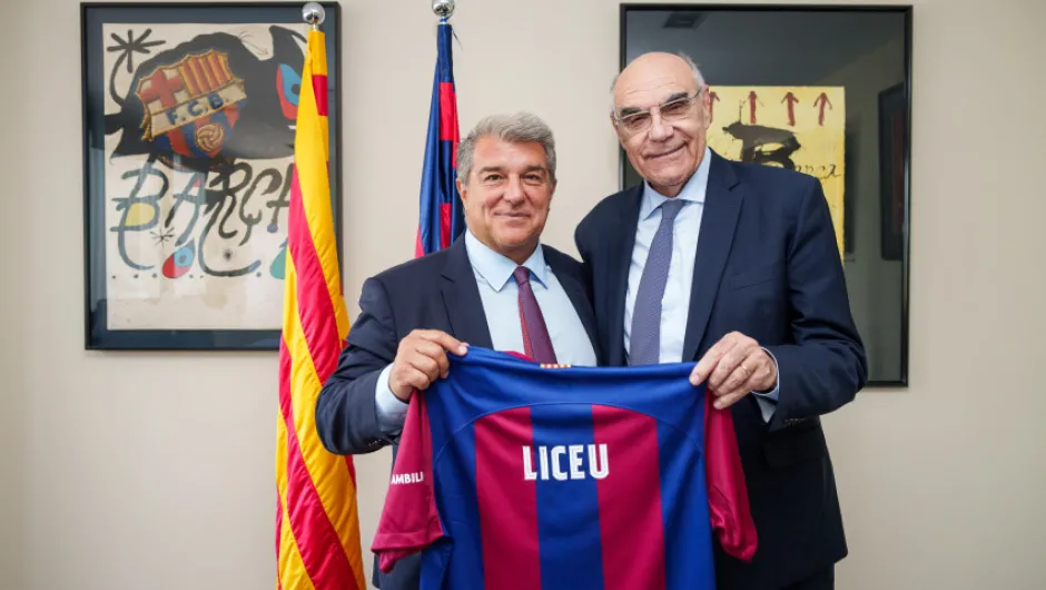 Футболен клуб Барселона и Фондацията на Театър Лисеу подписаха споразумение за сътрудничество