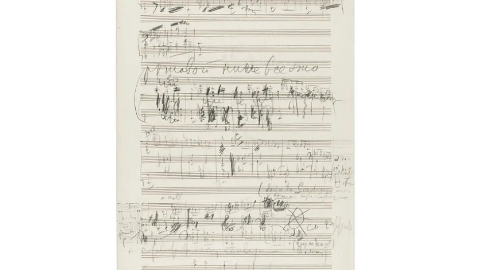 Ценен ръкопис на Чайковски бе продаден на търг
