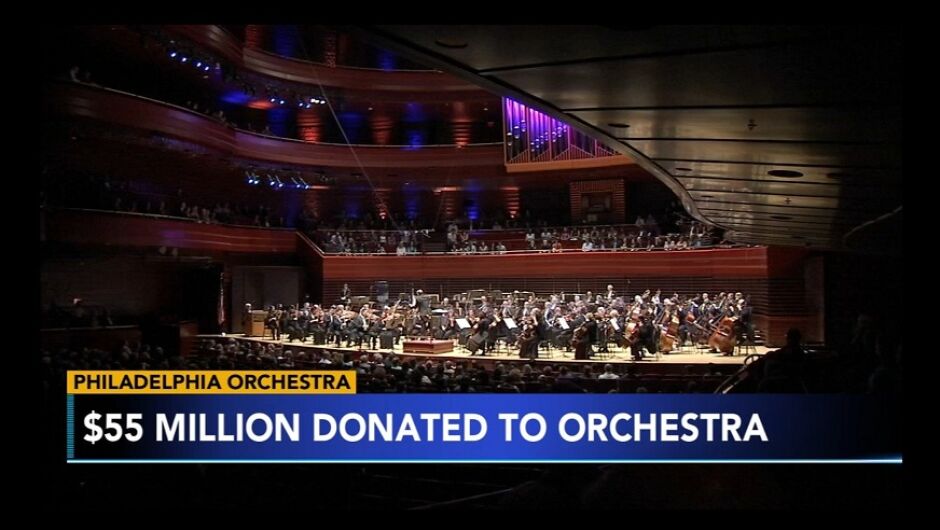 Най-голямото дарение в историята на Филаделфийския оркестър вече е факт