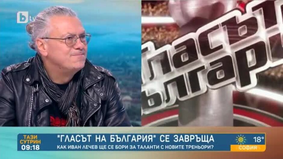 Иван Лечев за новия сезон на "Гласът на България": Короната няма да падне лесно от главата ми