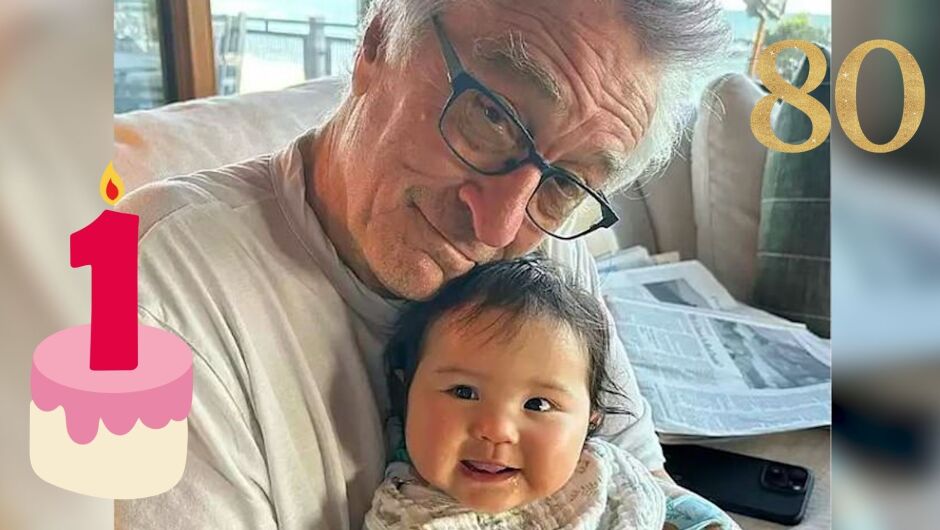 80-годишният Робърт де Ниро отпразнува 1 г. на дъщеря си (СНИМКИ+ВИДЕО)