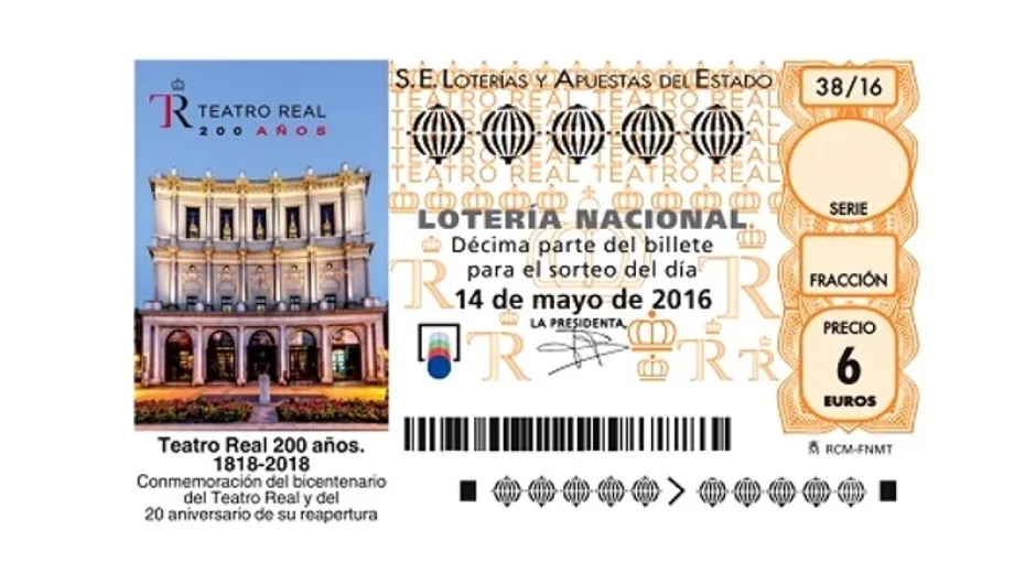 Театро Реал - на лотариен билет!