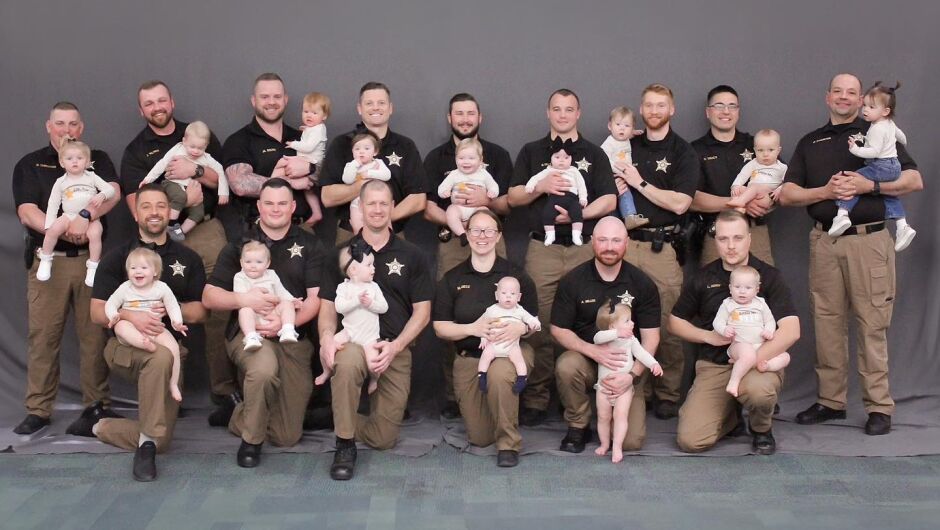 15 бебета за 1 година в това полицейско управление