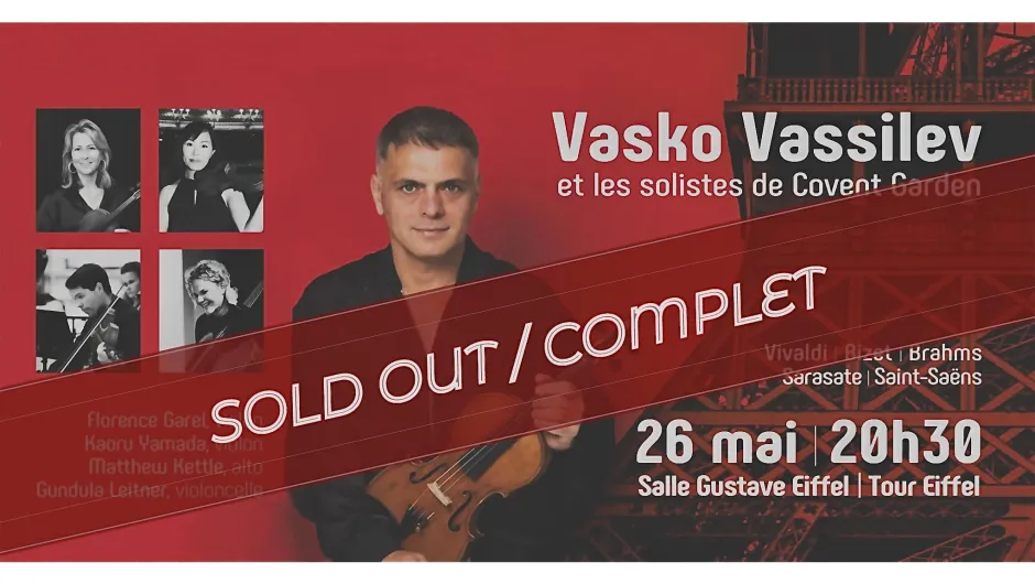 Васко Василев ще свири на Айфеловата кула на 26 май