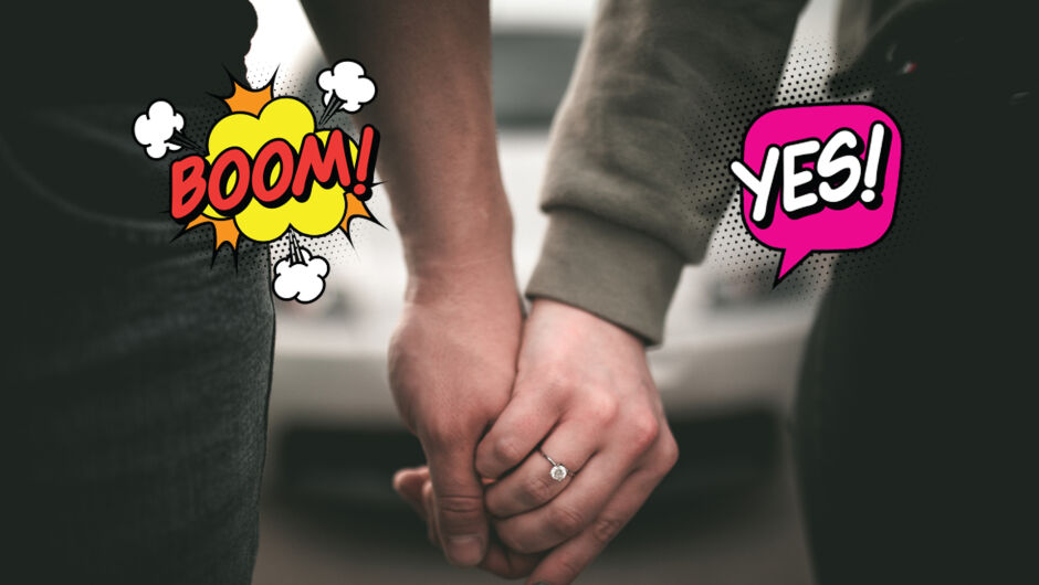 Мотористи нападнаха мъж от Русе! Оказа се най-сладкото предложение за брак (ВИДЕО)