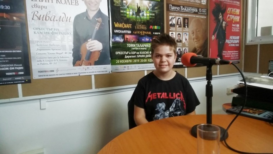 11-годишният Ивайло Василев открива новия сезон на Софийската филхармония