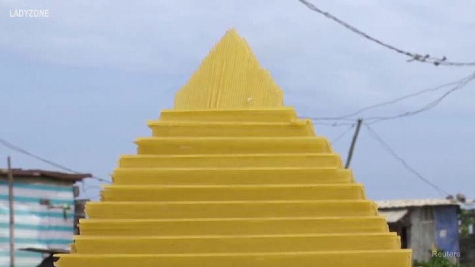 Знаете ли от какво са построени тези пирамиди в Нигерия? (ВИДЕО)