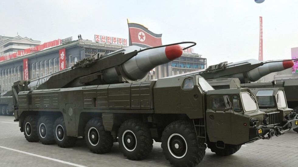 КНДР изстреля нова балистична ракета
