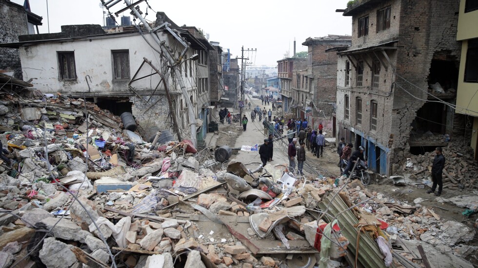 Ново силно земетресение разтърси Непал