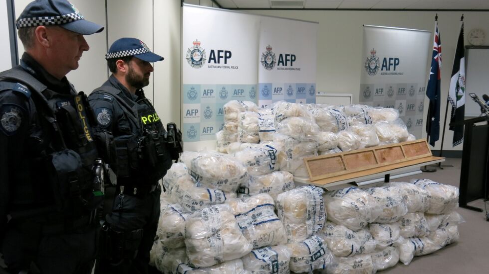 Австралийските власти конфискуваха рекордно количество метамфетамин
