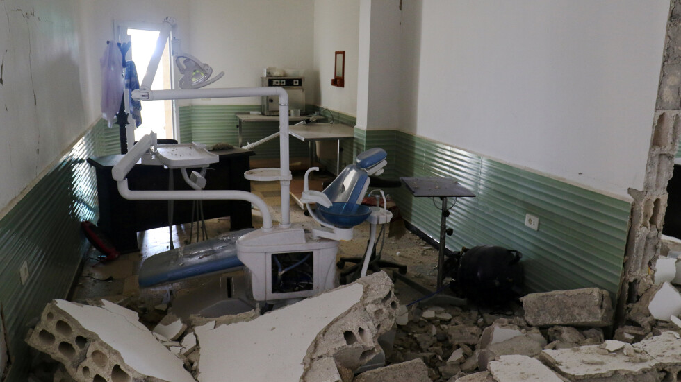 Родилен дом в Сирия е пострадал при въздушен удар
