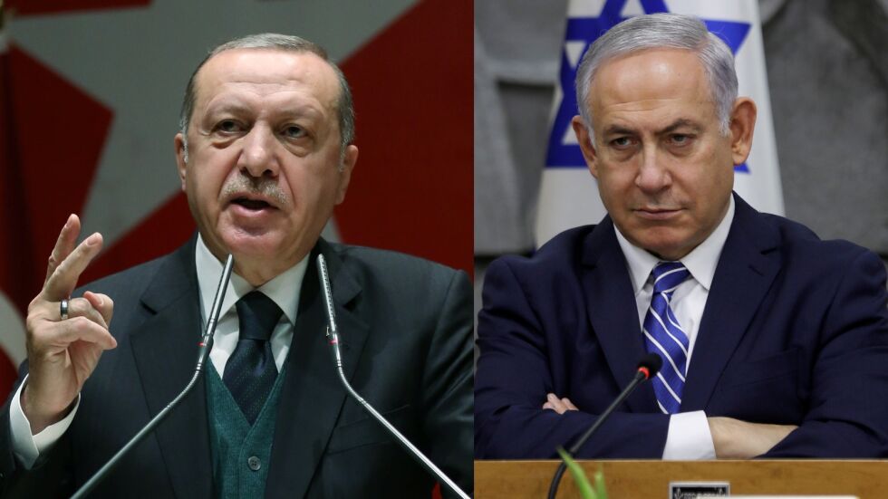 Ердоган нарече Нетаняху „терорист“, той му отвърна с „окупатор“
