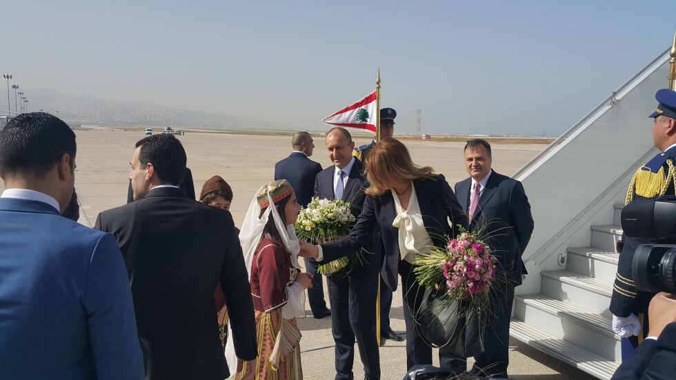 Президентът Румен Радев е на посещение в Ливан