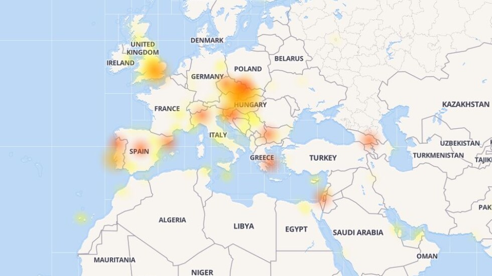 „Фейсбук”, „Инстаграм” и „Уотсап” се сринаха в някои части на Европа